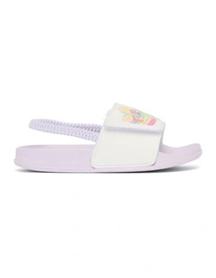 Kenna Spring Slide Beach Sandals in Lilac