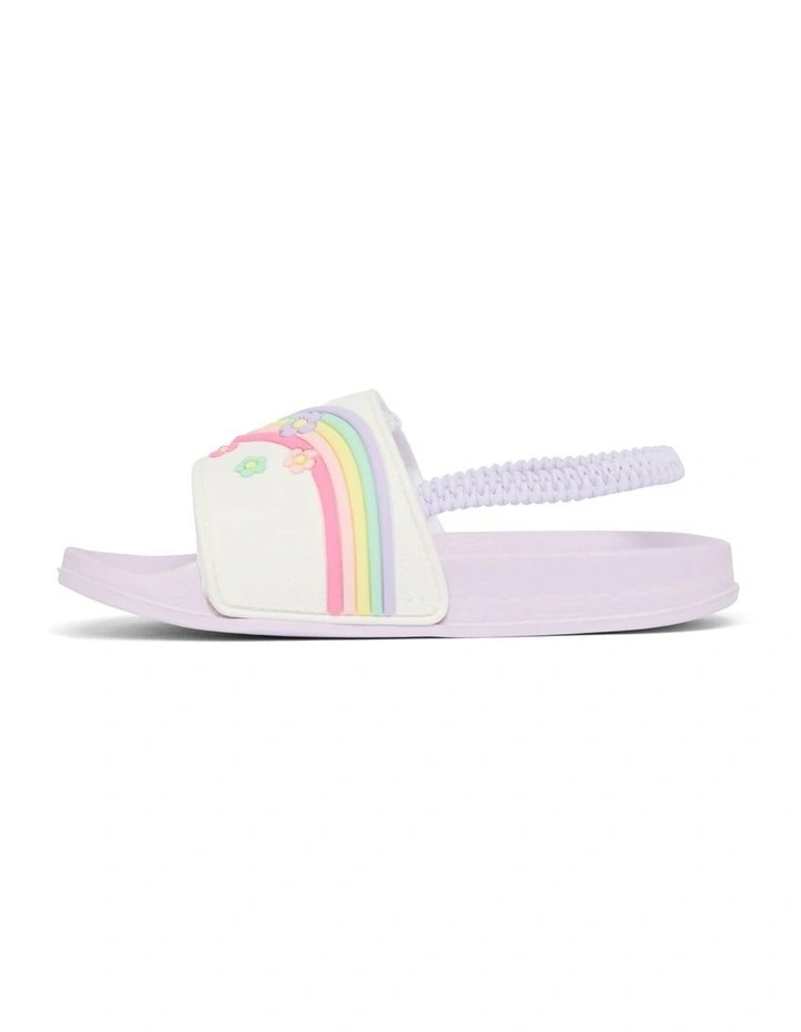 Kenna Spring Slide Beach Sandals in Lilac image 2