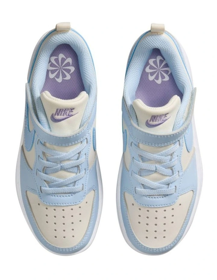 Court Borough Low Rc Bpv Sneakers in Pale Blue image 3