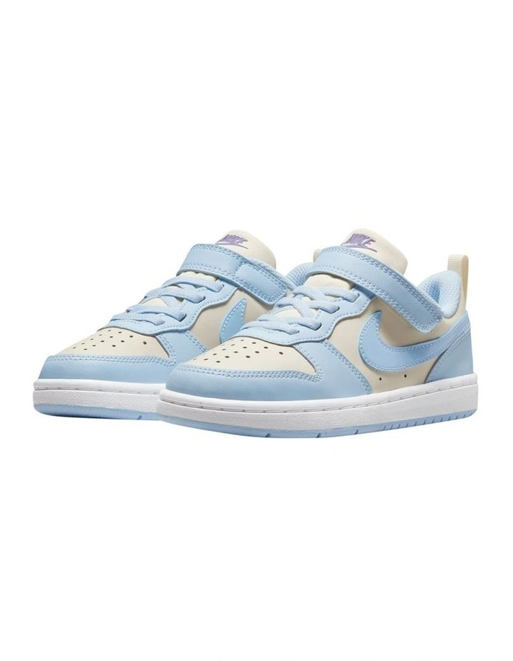 Court Borough Low Rc Bpv Sneakers in Pale Blue image 4