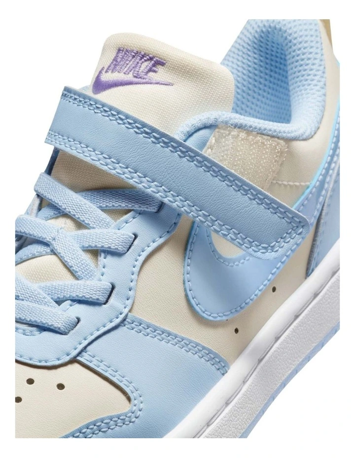 Court Borough Low Rc Bpv Sneakers in Pale Blue image 5