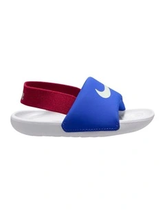 Kawa Slide Lils Se Infant Beach Sandals In Royal Blue