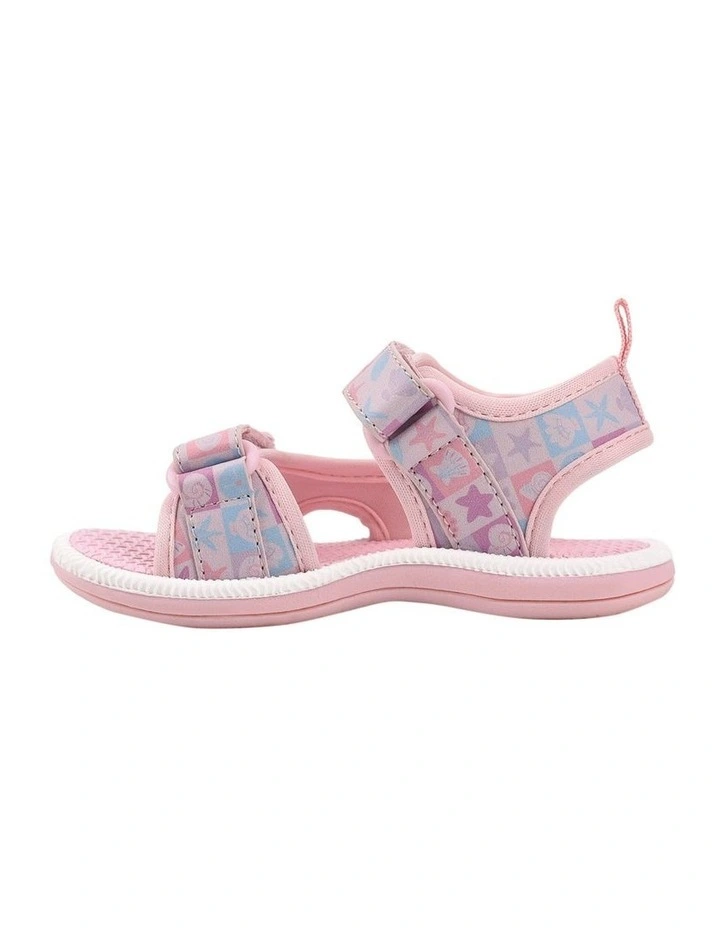 Florence Beach Sandals in Pink image 2