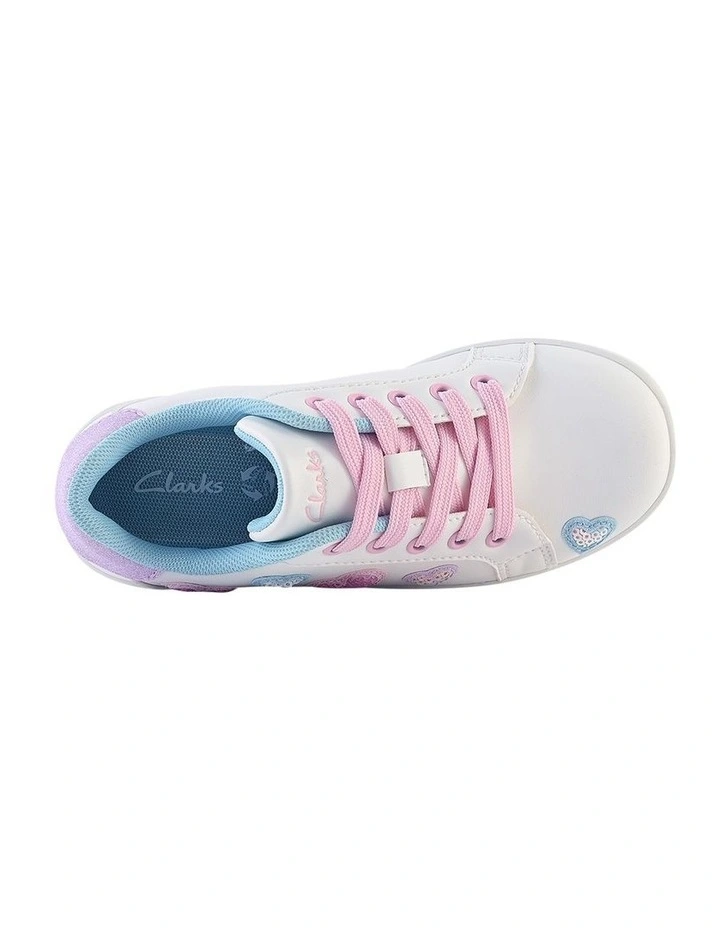 Demy Senior Sneakers in White image 4