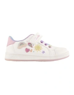 Delacey Junior Sneakers in White