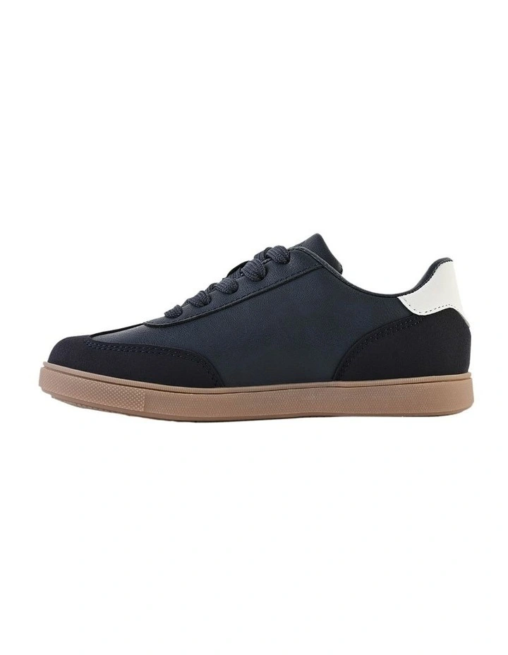 Jasper Senior Sneakers in Navy image 2