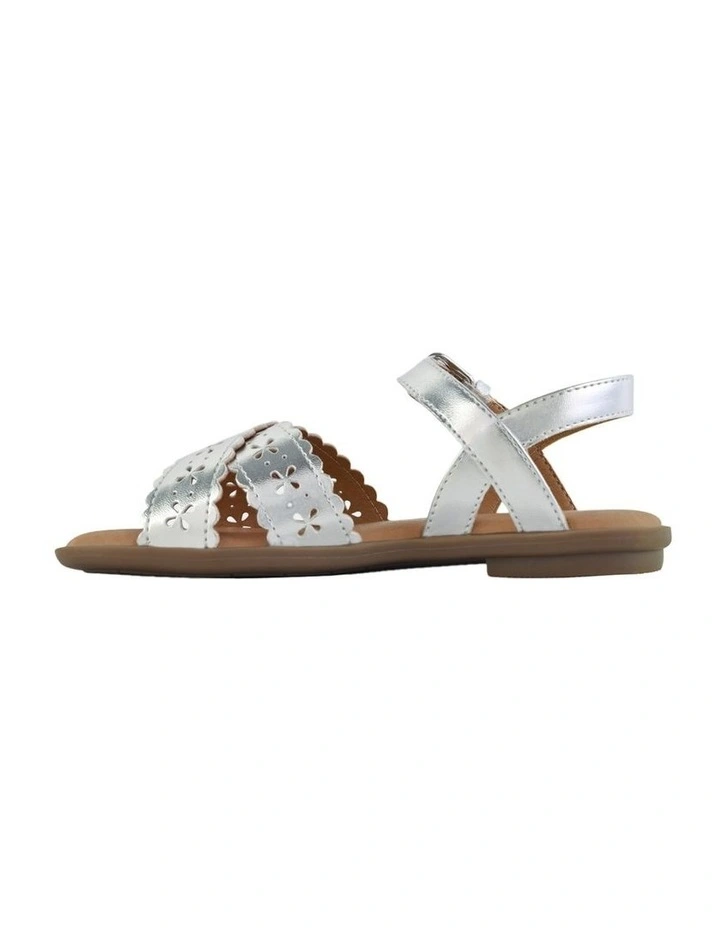 Hallie Sandals in Silver image 2