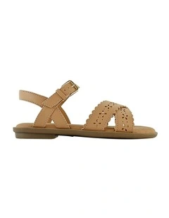 Hallie Sandals in Tan