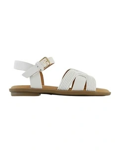Halsey Sandals in White