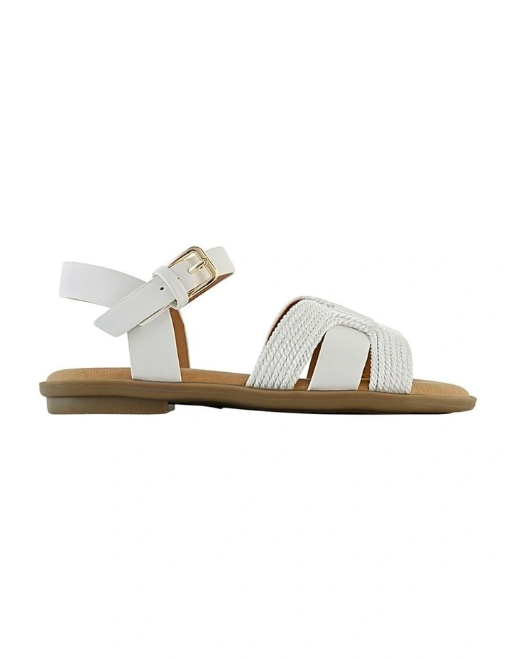 Halsey Sandals in White image 1