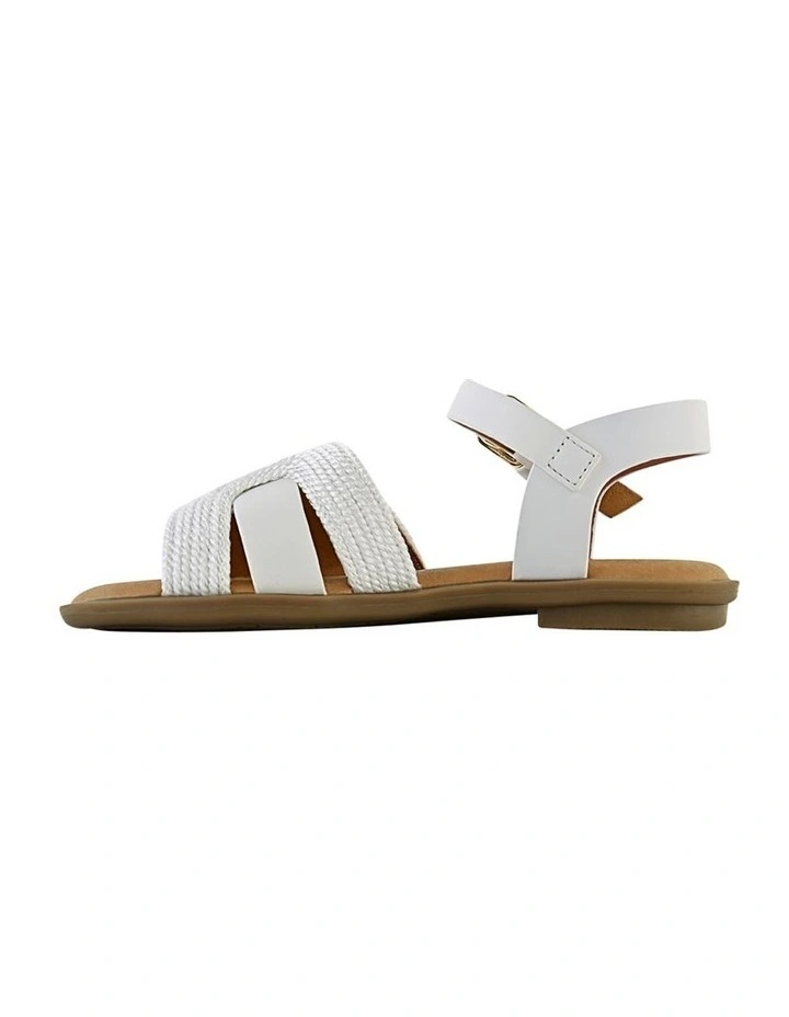 Halsey Sandals in White image 2