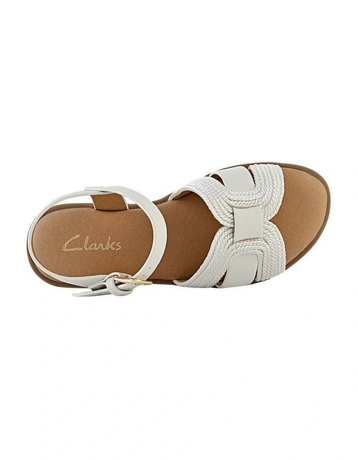Halsey Sandals in White image 4