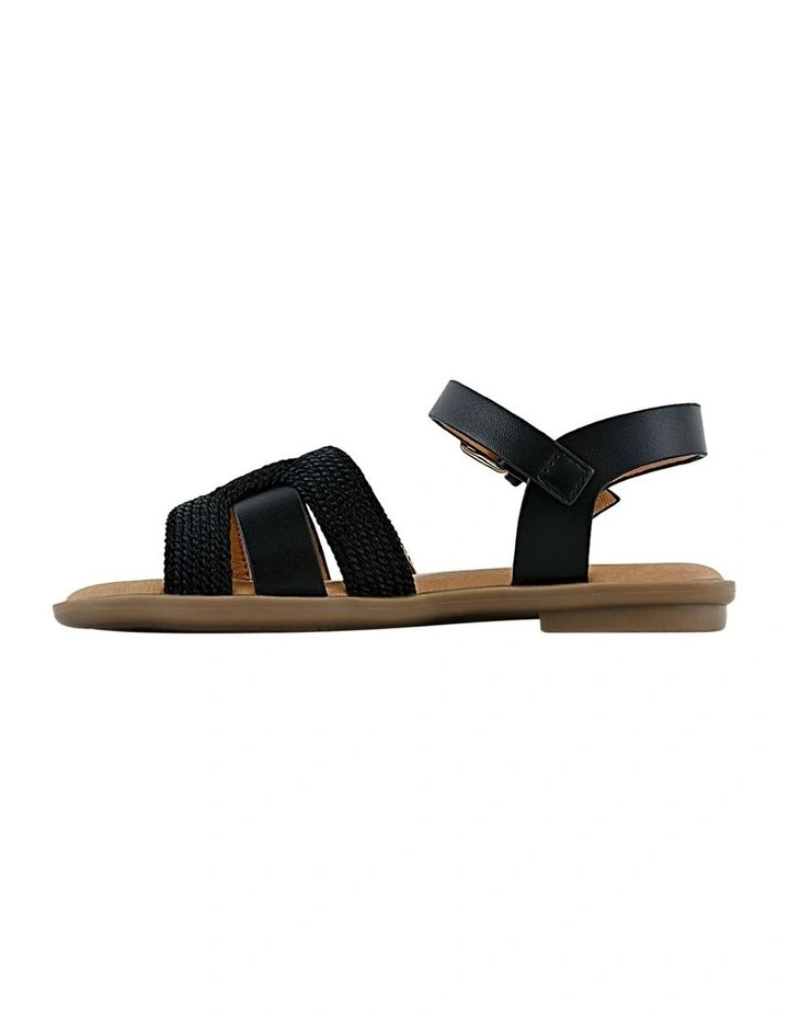 Halsey Sandals In Black image 2