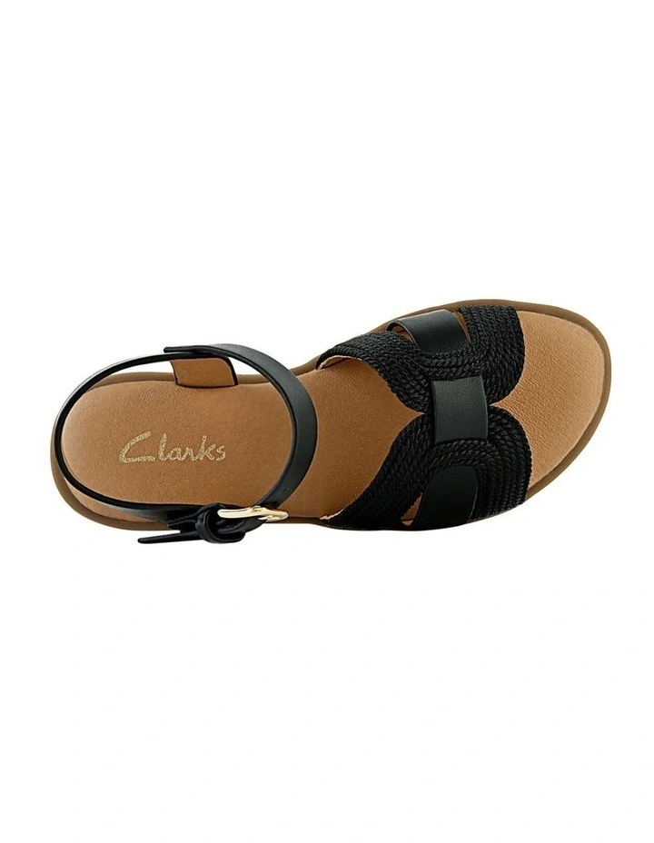 Halsey Sandals In Black image 4