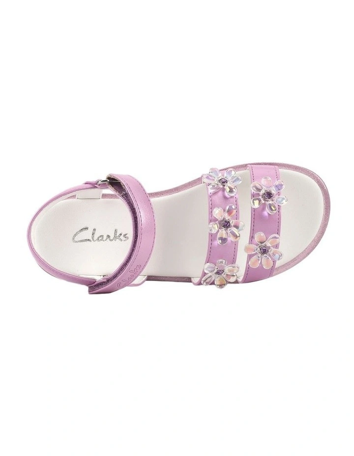 Yeisha Sandals in Purple image 3