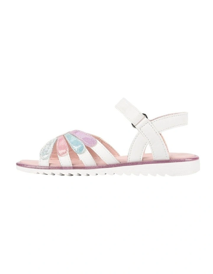 Yola Sandals in White image 2