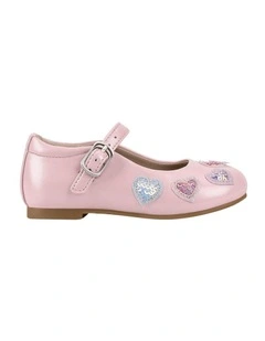 Arden Junior Shoes in Pink