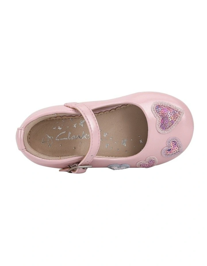 Arden Junior Shoes in Pink image 3