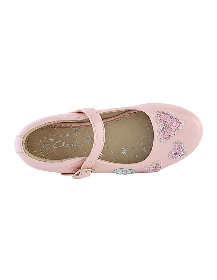 Arden Senior Shoes in Pink image 4