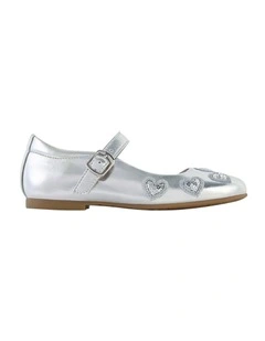 Arden Senior Shoes in Silver