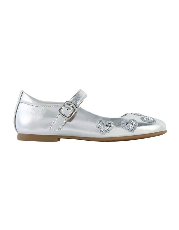 Arden Senior Shoes in Silver image 1