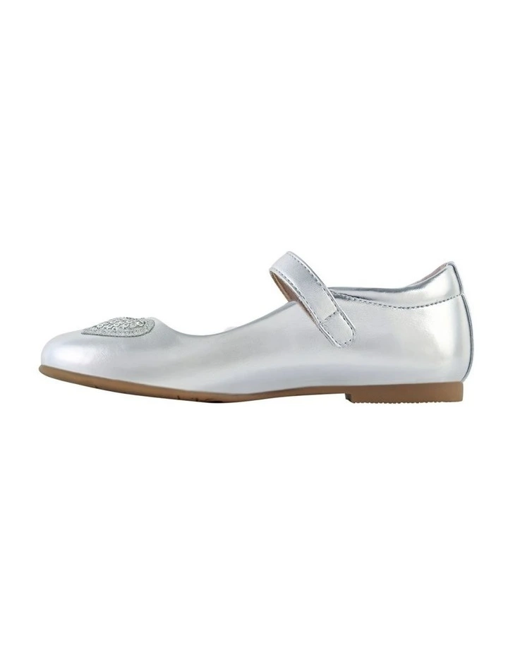 Arden Senior Shoes in Silver image 2