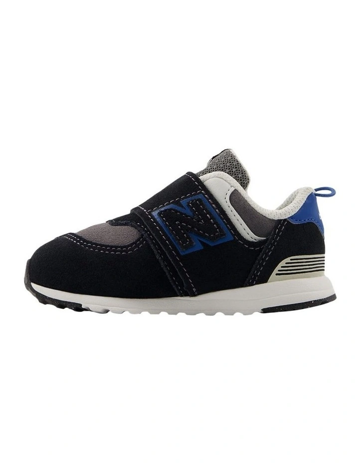 Nw 574 V1 Infant Sneakers In Black image 2