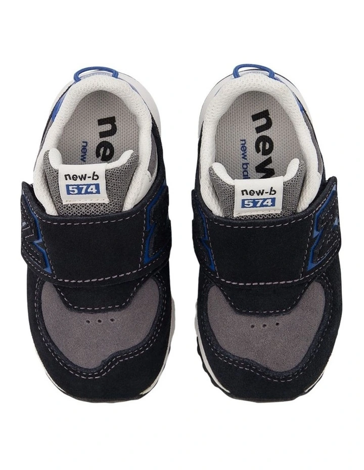 Nw 574 V1 Infant Sneakers In Black image 3