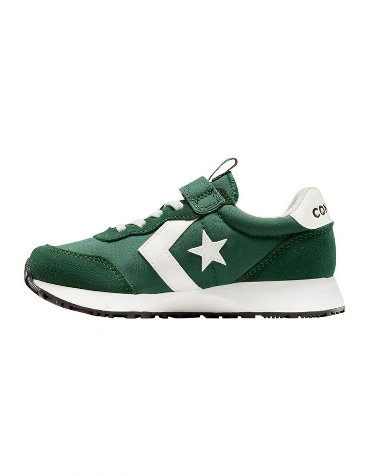 Omega Trainer Self-Fastening Youth Shoes in Green image 2