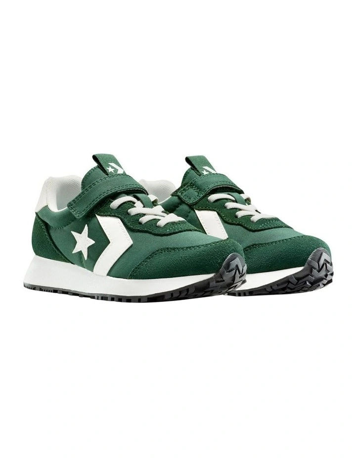 Omega Trainer Self-Fastening Youth Shoes in Green image 4