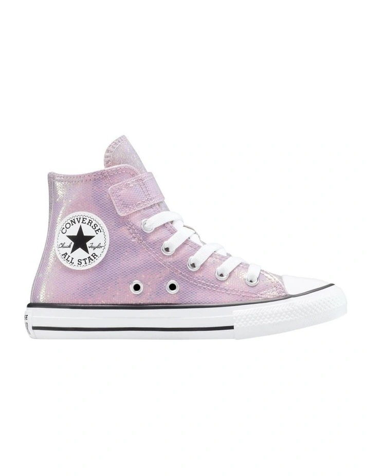 Chuck Taylor All Star Hi Disco Youth Sneakers in Lilac image 2