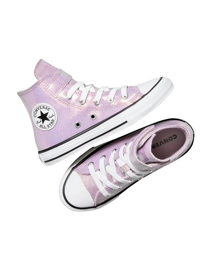 Chuck Taylor All Star Hi Disco Youth Sneakers in Lilac image 3