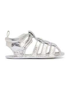 Koa Sandal Prewalker in Silver
