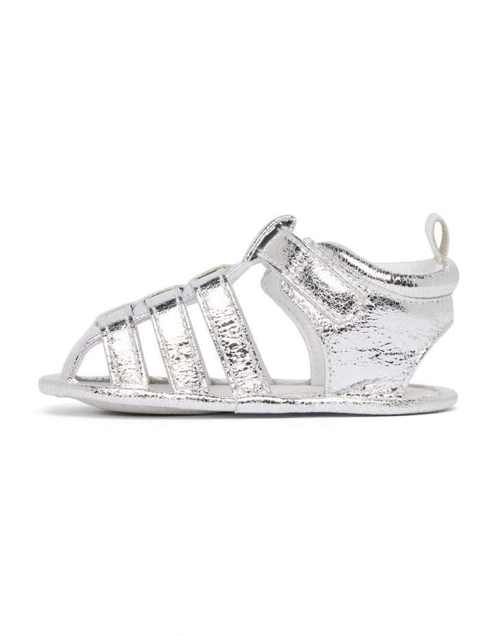 Koa Sandal Prewalker in Silver image 2