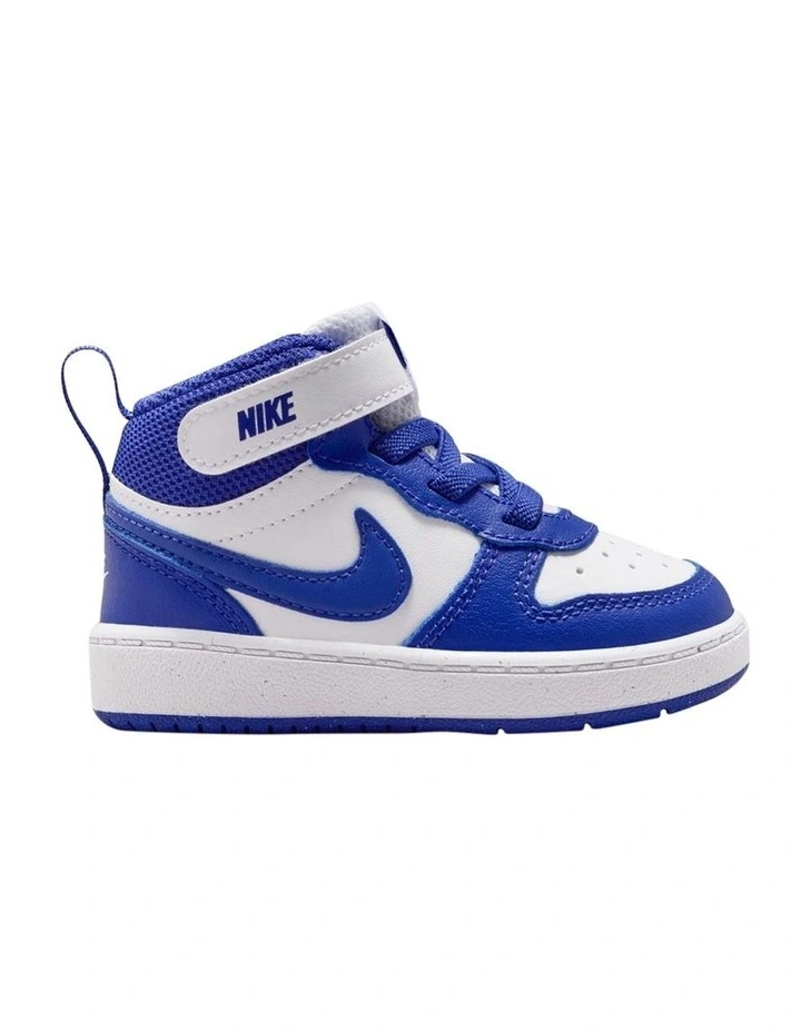 Court Borough Mid 2 Infant Sneakers in White image 1