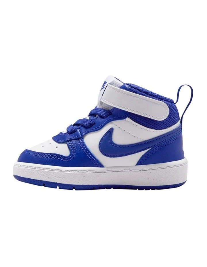 Court Borough Mid 2 Infant Sneakers in White image 2