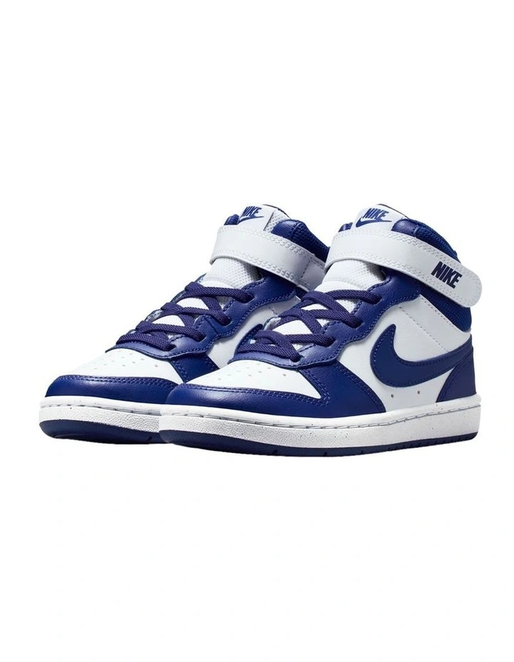 Court Borough Mid 2 Pre-School Shoes in Multi image 4