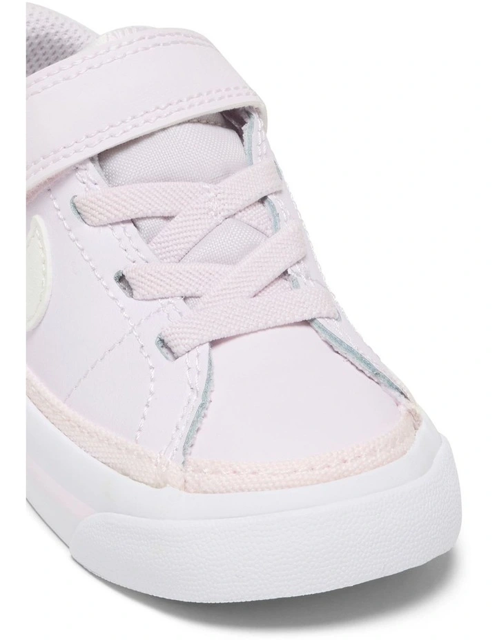 Court Legacy Infant Sneakers in Lt Purple image 4