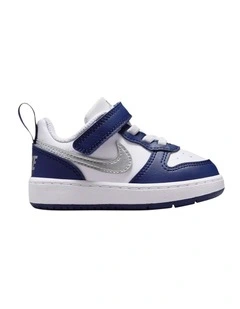 Court Borough Low Recraft Infant Sneakers in White