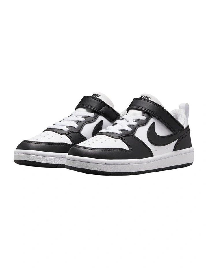 Court Borough Low Recraft Pre-School Sneakers In White image 4