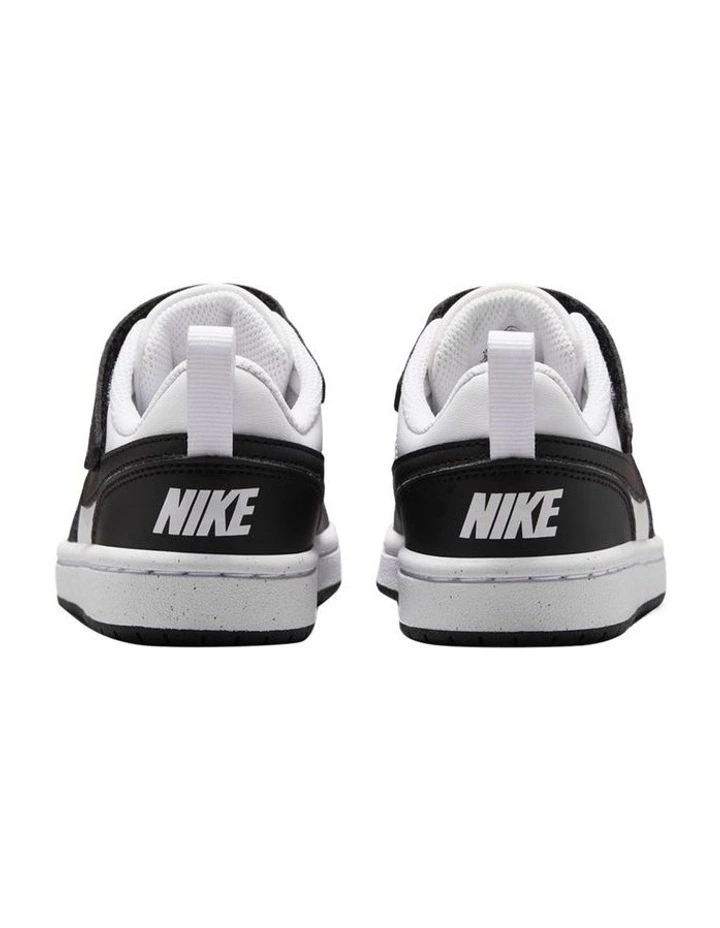 Court Borough Low Recraft Pre-School Sneakers In White image 6