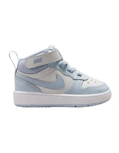 Court Borough Mid 2 Infant Sneakers in Dusty Blue