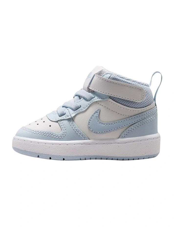 Court Borough Mid 2 Infant Sneakers in Dusty Blue image 2