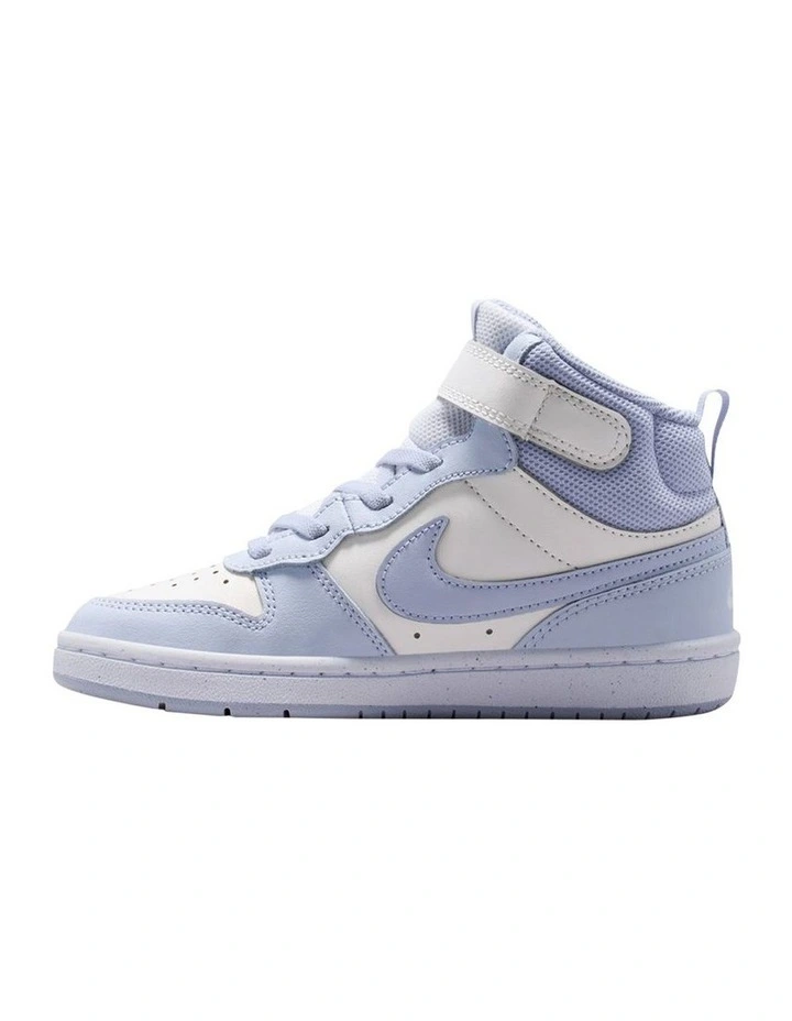 Court Borough Mid 2 Pre-School Sneakers in Dusty Blue image 2