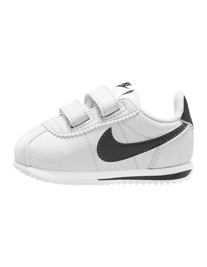 Cortez Velcro Infant Sneakers In White image 2