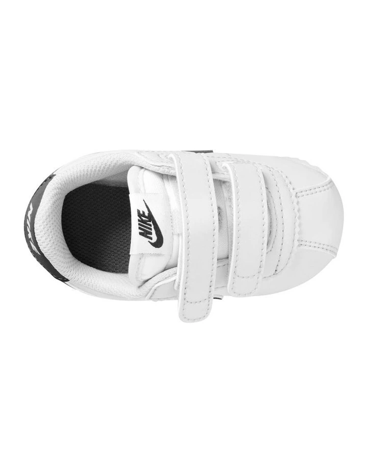 Cortez Velcro Infant Sneakers In White image 4