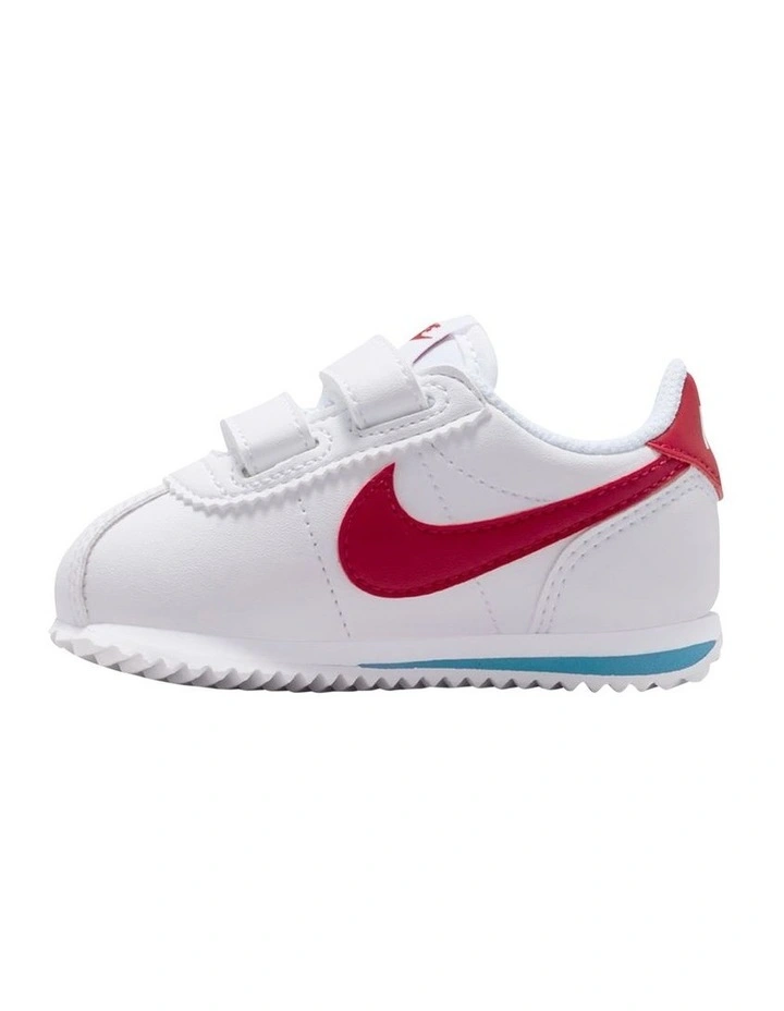 Cortez Velcro Infant Sneakers in White image 2