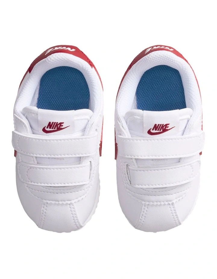 Cortez Velcro Infant Sneakers in White image 3