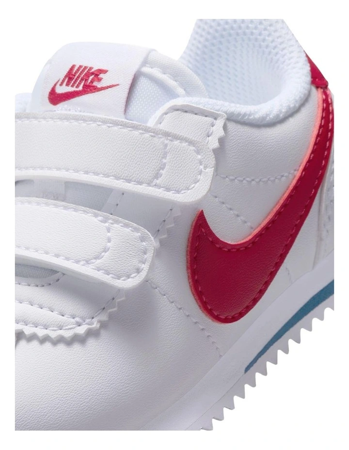 Cortez Velcro Infant Sneakers in White image 5