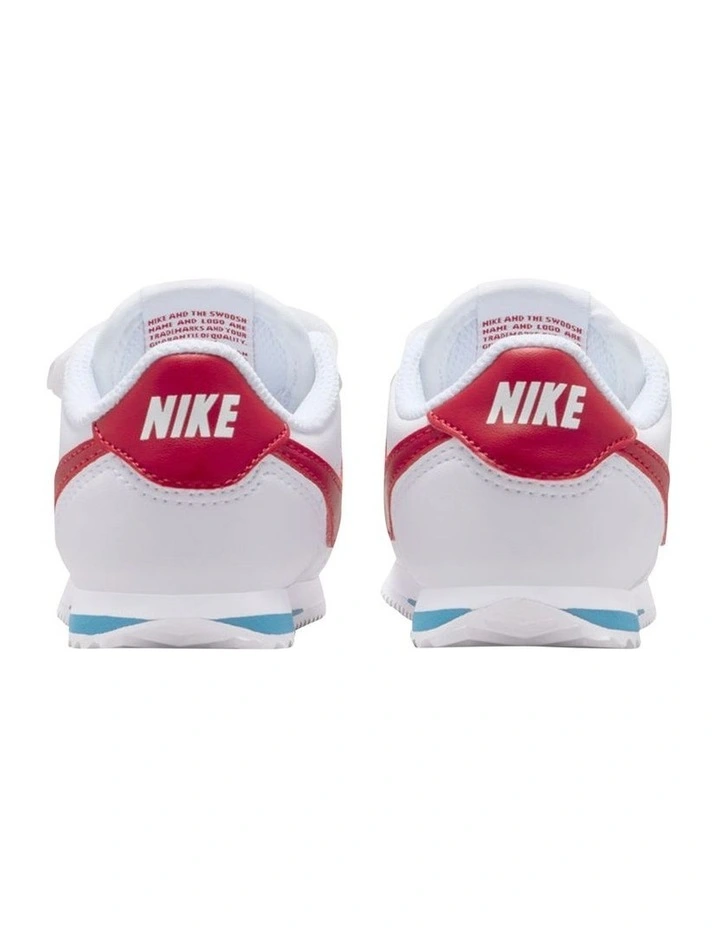 Cortez Velcro Infant Sneakers in White image 6